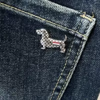 Cheap Thom Browne TB Jeans For Men #1334829 Replica Wholesale [$48.00 USD] [ITEM#1334829] on Replica Thom Browne TB Jeans