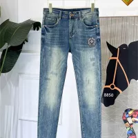 Cheap Chrome Hearts Jeans For Men #1334831 Replica Wholesale [$48.00 USD] [ITEM#1334831] on Replica Chrome Hearts Jeans