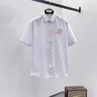 Cheap Hermes Shirts Short Sleeved For Men #1334835 Replica Wholesale [$42.00 USD] [ITEM#1334835] on Replica Hermes Shirts