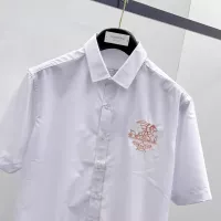 Cheap Hermes Shirts Short Sleeved For Men #1334835 Replica Wholesale [$42.00 USD] [ITEM#1334835] on Replica Hermes Shirts
