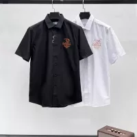 Cheap Hermes Shirts Short Sleeved For Men #1334836 Replica Wholesale [$42.00 USD] [ITEM#1334836] on Replica Hermes Shirts