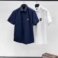 Cheap Gucci Shirts Short Sleeved For Men #1334845 Replica Wholesale [$40.00 USD] [ITEM#1334845] on Replica Gucci Shirts