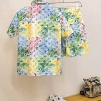 Cheap Louis Vuitton LV Tracksuits Short Sleeved For Men #1334871 Replica Wholesale [$64.00 USD] [ITEM#1334871] on Replica Louis Vuitton LV Tracksuits