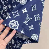 Cheap Louis Vuitton LV Tracksuits Short Sleeved For Men #1334898 Replica Wholesale [$64.00 USD] [ITEM#1334898] on Replica Louis Vuitton LV Tracksuits