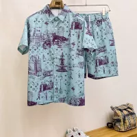 Cheap Louis Vuitton LV Tracksuits Short Sleeved For Men #1334900 Replica Wholesale [$64.00 USD] [ITEM#1334900] on Replica Louis Vuitton LV Tracksuits