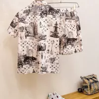 Cheap Louis Vuitton LV Tracksuits Short Sleeved For Men #1334906 Replica Wholesale [$64.00 USD] [ITEM#1334906] on Replica Louis Vuitton LV Tracksuits