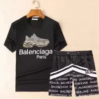 Cheap Balenciaga Fashion Tracksuits Short Sleeved For Men #1335097 Replica Wholesale [$68.00 USD] [ITEM#1335097] on Replica Balenciaga Fashion Tracksuits