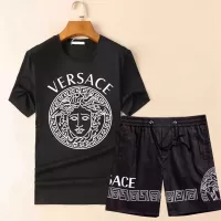 Cheap Versace Tracksuits Short Sleeved For Men #1335098 Replica Wholesale [$68.00 USD] [ITEM#1335098] on Replica Versace Tracksuits