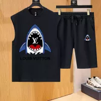 Cheap Louis Vuitton LV Tracksuits Sleeveless For Men #1335150 Replica Wholesale [$52.00 USD] [ITEM#1335150] on Replica Louis Vuitton LV Tracksuits