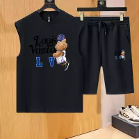 Cheap Louis Vuitton LV Tracksuits Sleeveless For Men #1335151 Replica Wholesale [$52.00 USD] [ITEM#1335151] on Replica Louis Vuitton LV Tracksuits