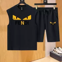 Cheap Fendi Tracksuits Sleeveless For Men #1335154 Replica Wholesale [$52.00 USD] [ITEM#1335154] on Replica Fendi Tracksuits