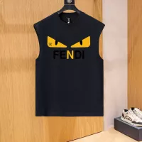 Cheap Fendi Tracksuits Sleeveless For Men #1335154 Replica Wholesale [$52.00 USD] [ITEM#1335154] on Replica Fendi Tracksuits