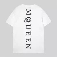 Cheap Alexander McQueen T-shirts Short Sleeved For Unisex #1335162 Replica Wholesale [$32.00 USD] [ITEM#1335162] on Replica Alexander McQueen T-shirts