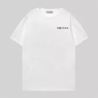 Cheap Alexander McQueen T-shirts Short Sleeved For Unisex #1335162 Replica Wholesale [$32.00 USD] [ITEM#1335162] on Replica Alexander McQueen T-shirts