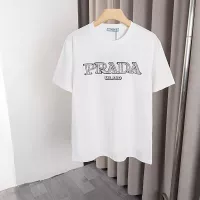 Cheap Prada T-Shirts Short Sleeved For Men #1335301 Replica Wholesale [$32.00 USD] [ITEM#1335301] on Replica Prada T-Shirts