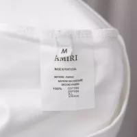 Cheap Amiri T-Shirts Short Sleeved For Men #1335420 Replica Wholesale [$36.00 USD] [ITEM#1335420] on Replica Amiri T-Shirts