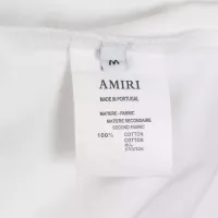 Cheap Amiri T-Shirts Short Sleeved For Men #1335422 Replica Wholesale [$36.00 USD] [ITEM#1335422] on Replica Amiri T-Shirts
