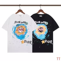 Cheap Christian Dior T-Shirts Short Sleeved For Unisex #1335434 Replica Wholesale [$32.00 USD] [ITEM#1335434] on Replica Christian Dior T-Shirts