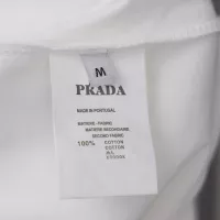 Cheap Prada T-Shirts Short Sleeved For Men #1335456 Replica Wholesale [$34.00 USD] [ITEM#1335456] on Replica Prada T-Shirts