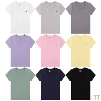 Cheap Ralph Lauren Polo T-Shirts Short Sleeved For Women #1335466 Replica Wholesale [$29.00 USD] [ITEM#1335466] on Replica Ralph Lauren Polo T-Shirts
