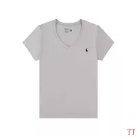 Cheap Ralph Lauren Polo T-Shirts Short Sleeved For Women #1335467 Replica Wholesale [$29.00 USD] [ITEM#1335467] on Replica Ralph Lauren Polo T-Shirts