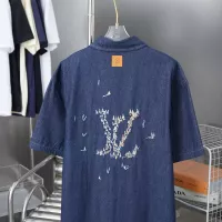 Cheap Louis Vuitton LV Shirts Short Sleeved For Unisex #1335541 Replica Wholesale [$72.00 USD] [ITEM#1335541] on Replica Louis Vuitton LV Shirts