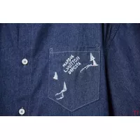 Cheap Louis Vuitton LV Shirts Short Sleeved For Unisex #1335541 Replica Wholesale [$72.00 USD] [ITEM#1335541] on Replica Louis Vuitton LV Shirts