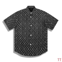 Cheap Louis Vuitton LV Shirts Short Sleeved For Unisex #1335543 Replica Wholesale [$68.00 USD] [ITEM#1335543] on Replica Louis Vuitton LV Shirts