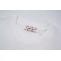 Cheap Alexander McQueen T-shirts Short Sleeved For Unisex #1335677 Replica Wholesale [$34.00 USD] [ITEM#1335677] on Replica Alexander McQueen T-shirts