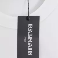 Cheap Balmain T-Shirts Short Sleeved For Men #1335681 Replica Wholesale [$36.00 USD] [ITEM#1335681] on Replica Balmain T-Shirts