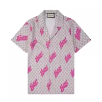 Cheap Gucci Shirts Short Sleeved For Men #1335711 Replica Wholesale [$36.00 USD] [ITEM#1335711] on Replica Gucci Shirts