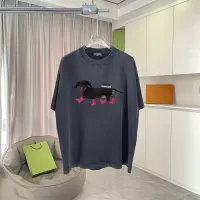 Cheap Balenciaga T-Shirts Short Sleeved For Unisex #1335729 Replica Wholesale [$45.00 USD] [ITEM#1335729] on Replica Balenciaga T-Shirts