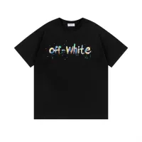 Cheap Off-White T-Shirts Short Sleeved For Unisex #1335758 Replica Wholesale [$34.00 USD] [ITEM#1335758] on Replica Off-White T-Shirts