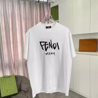 Cheap Fendi T-Shirts Short Sleeved For Unisex #1335772 Replica Wholesale [$42.00 USD] [ITEM#1335772] on Replica Fendi T-Shirts