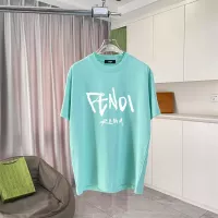 Cheap Fendi T-Shirts Short Sleeved For Unisex #1335773 Replica Wholesale [$42.00 USD] [ITEM#1335773] on Replica Fendi T-Shirts
