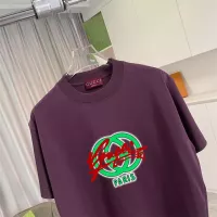 Cheap Gucci T-Shirts Short Sleeved For Unisex #1335777 Replica Wholesale [$42.00 USD] [ITEM#1335777] on Replica Gucci T-Shirts