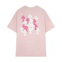 Cheap Chrome Hearts T-Shirts Short Sleeved For Unisex #1335805 Replica Wholesale [$56.00 USD] [ITEM#1335805] on Replica Chrome Hearts T-Shirts