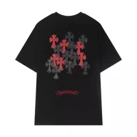 Cheap Chrome Hearts T-Shirts Short Sleeved For Unisex #1335807 Replica Wholesale [$56.00 USD] [ITEM#1335807] on Replica Chrome Hearts T-Shirts