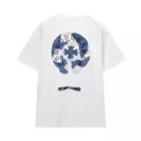 Cheap Chrome Hearts T-Shirts Short Sleeved For Unisex #1335808 Replica Wholesale [$48.00 USD] [ITEM#1335808] on Replica Chrome Hearts T-Shirts