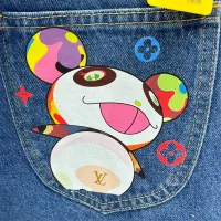 Cheap Louis Vuitton LV Jeans For Men #1335827 Replica Wholesale [$60.00 USD] [ITEM#1335827] on Replica Louis Vuitton LV Jeans