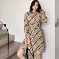 Cheap Burberry Dresses Long Sleeved For Women #1335830 Replica Wholesale [$85.00 USD] [ITEM#1335830] on Replica Burberry Dresses