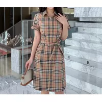 Cheap Burberry Dresses Short Sleeved For Women #1335859 Replica Wholesale [$85.00 USD] [ITEM#1335859] on Replica Burberry Dresses