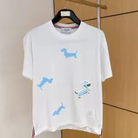 Cheap Thom Browne TB T-Shirts Short Sleeved For Men #1335914 Replica Wholesale [$85.00 USD] [ITEM#1335914] on Replica Thom Browne TB T-Shirts