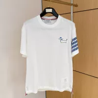 Cheap Thom Browne TB T-Shirts Short Sleeved For Men #1335921 Replica Wholesale [$85.00 USD] [ITEM#1335921] on Replica Thom Browne TB T-Shirts