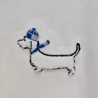 Cheap Thom Browne TB T-Shirts Short Sleeved For Men #1335921 Replica Wholesale [$85.00 USD] [ITEM#1335921] on Replica Thom Browne TB T-Shirts