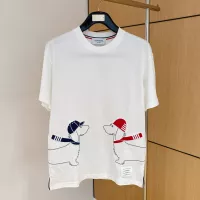 Cheap Thom Browne TB T-Shirts Short Sleeved For Men #1335923 Replica Wholesale [$85.00 USD] [ITEM#1335923] on Replica Thom Browne TB T-Shirts