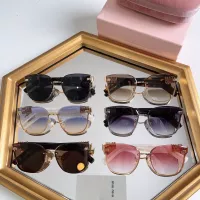 Cheap MIU MIU AAA Quality Sunglasses #1336010 Replica Wholesale [$60.00 USD] [ITEM#1336010] on Replica MIU MIU AAA Sunglasses