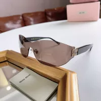 Cheap MIU MIU AAA Quality Sunglasses #1336037 Replica Wholesale [$60.00 USD] [ITEM#1336037] on Replica MIU MIU AAA Sunglasses