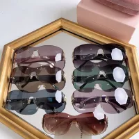 Cheap MIU MIU AAA Quality Sunglasses #1336037 Replica Wholesale [$60.00 USD] [ITEM#1336037] on Replica MIU MIU AAA Sunglasses