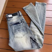 Cheap Amiri Jeans For Men #1336044 Replica Wholesale [$105.00 USD] [ITEM#1336044] on Replica Amiri Jeans